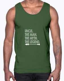 uncle the man the myth 657#- uncle- Cotton Tank