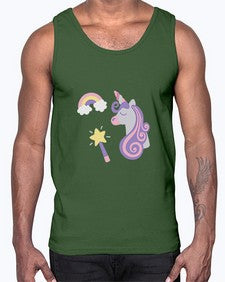 unicorn elements 455#- unicorn- Cotton Tank
