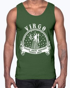 virgo 22#- virgo- Cotton Tank