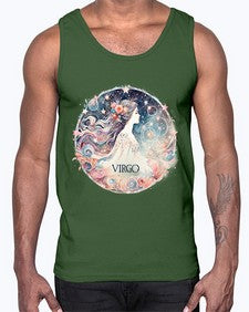 virgo 545#- virgo- Cotton Tank