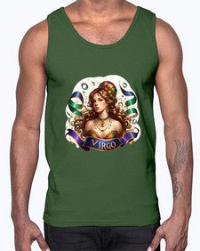 virgo 552#- virgo- Cotton Tank