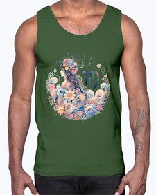 virgo 553#- virgo- Cotton Tank