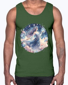 virgo 554#- virgo- Cotton Tank
