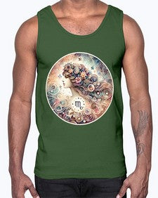 virgo 556#- virgo- Cotton Tank