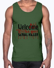 welcome lets talk about serial killer 1243#- true crime- Cotton Tank
