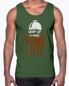 whip up some love 471#- cooking- Cotton Tank