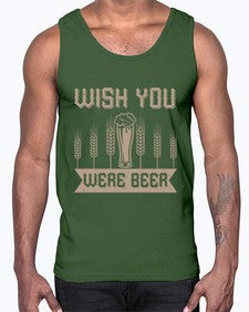 wish you were beerr 1785#- beer- Cotton Tank