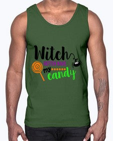 witchbetterhavecandy 12#- witch- Cotton Tank