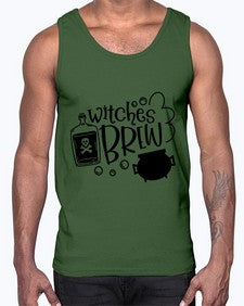 witches brew 8#- witch- Cotton Tank