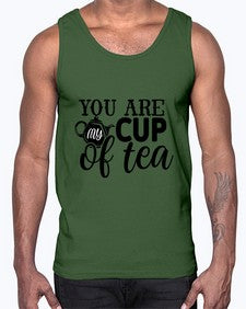 you are my cup of tea 1801#- tea- Cotton Tank