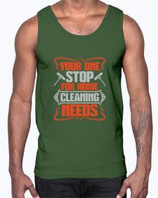 your one stop for home cleaning needs Style 492#- cleaner- Cotton Tank