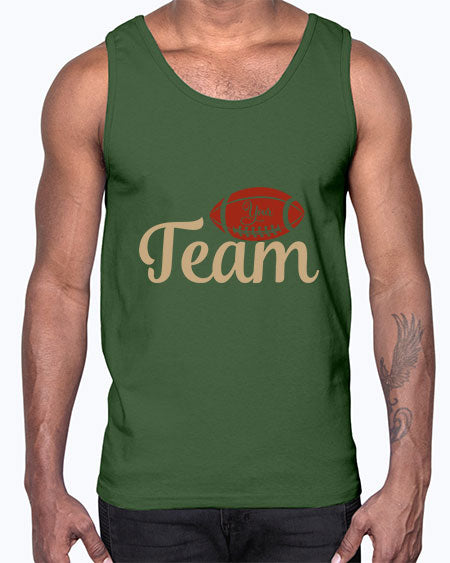your team 2271#- softball- Cotton Tank
