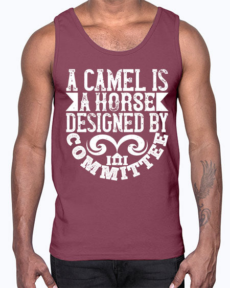 A camel is a horse designed by committee Style 1#- architect- Cotton Tank