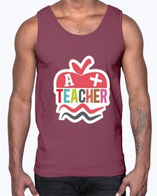 ATeacher 583#- teacher- Cotton Tank