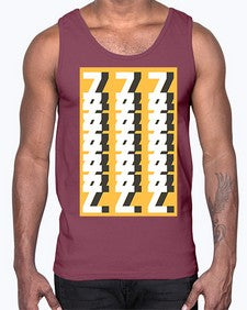 Abstract Shape 187#- art pop art- Cotton Tank