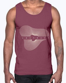 Abstract Shape 188#- art pop art- Cotton Tank