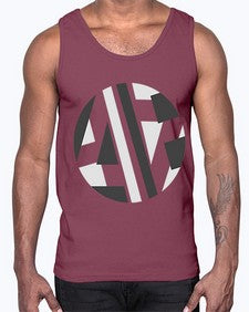 Abstract Shape 199#- art pop art- Cotton Tank