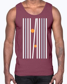 Abstract Shape 202#- art pop art- Cotton Tank