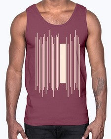 Abstract Shape 205#- art pop art- Cotton Tank