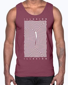 Abstract Shape 207#- art pop art- Cotton Tank