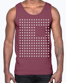 Abstract Shape 211#- art pop art- Cotton Tank