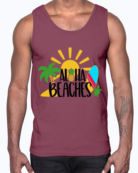 Aloha Beaches Style 55#- summer- Cotton Tank
