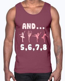 And 5 6 7 8  Ballet 12#- ballet- Cotton Tank