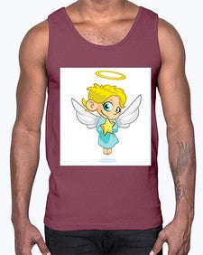 Angel 7#- cartoon general- Cotton Tank