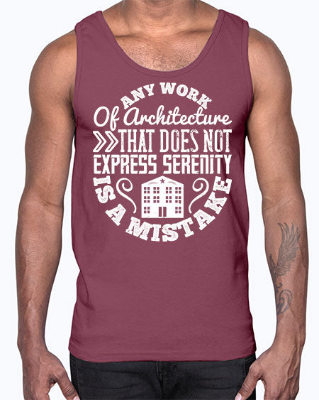 Any work of architecture that does not express serenity is a mistake Style 46#- architect- Cotton Tank