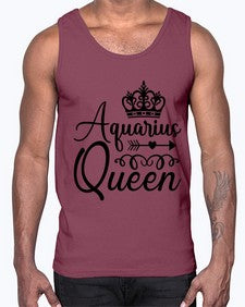 Aquarius queen 74#- aquarius- Cotton Tank