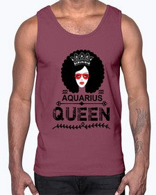 Aquarius queen 75#- aquarius- Cotton Tank