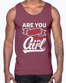 Are you a boy or a girl 2#- video games- Cotton Tank