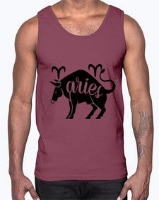 Aries 104#- aries- Cotton Tank