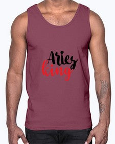 Aries king 96#- aries- Cotton Tank
