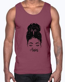 Aries woman- aries- Cotton Tank