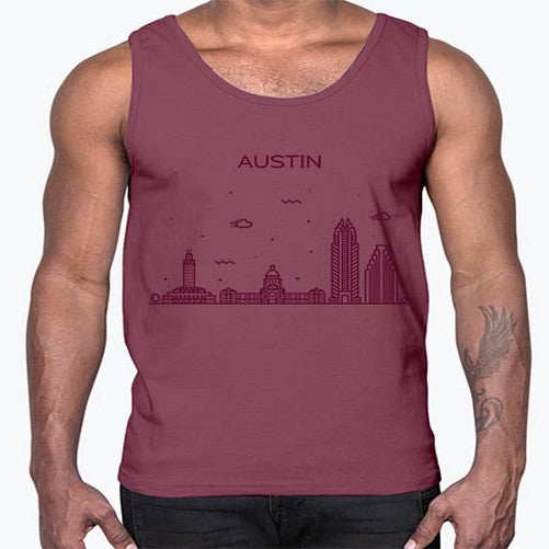 AustinTX 380#- cities- Cotton Tank