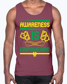 Awareness is empowering Style 4#- Self awareness- Cotton Tank