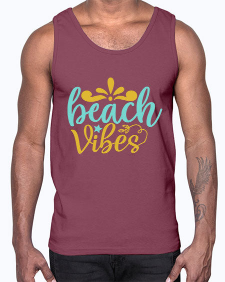 BEACH VIBES Style 70#- summer- Cotton Tank