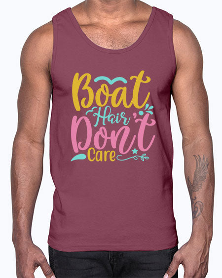 BOAT HAIR DONT CARE Style 68#- summer- Cotton Tank