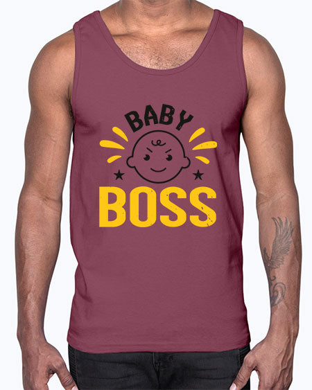 Baby Boss Style 22#- baby shower- Cotton Tank