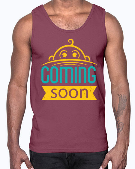 Baby Coming Soon Style 24#- baby shower- Cotton Tank