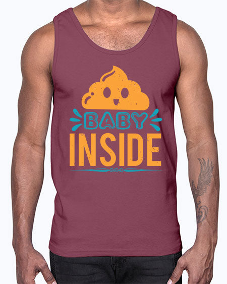 Baby Inside Style 26#- baby shower- Cotton Tank