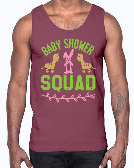 Baby Shower Squad Style 32#- baby shower- Cotton Tank