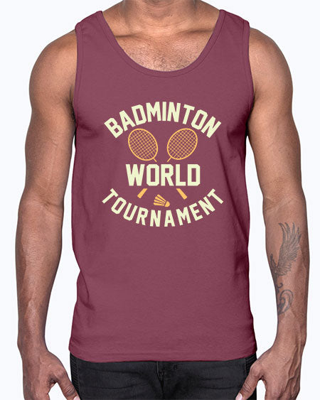 Badminton 1449#- badminton- Cotton Tank