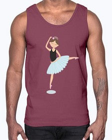 Ballerina 56#- ballet- Cotton Tank