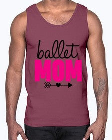 Ballet mom 76#- ballet- Cotton Tank