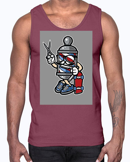 Barber Skater589#- barber- Cotton Tank