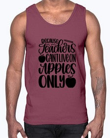 Because Teachers Cant Live Style 605#- teacher- Cotton Tank