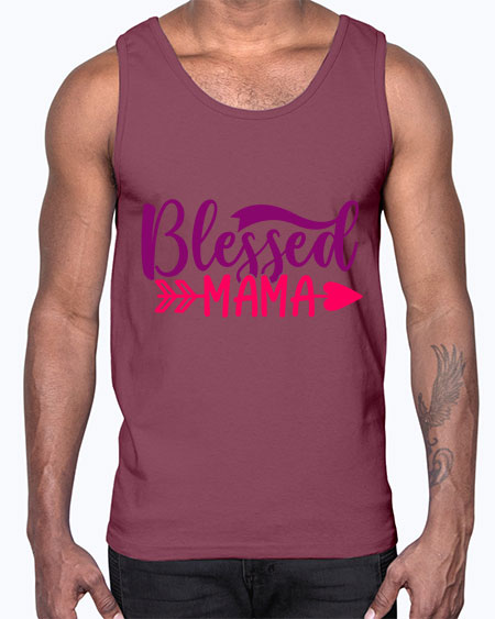 Blessed Mama Style 45#- baby- Cotton Tank