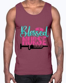 Blessed Nurse Style Style 628#- nurse- Cotton Tank